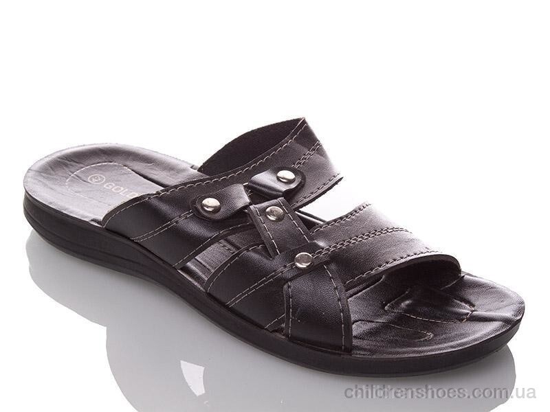 Шлепки Demur MGoldstar black