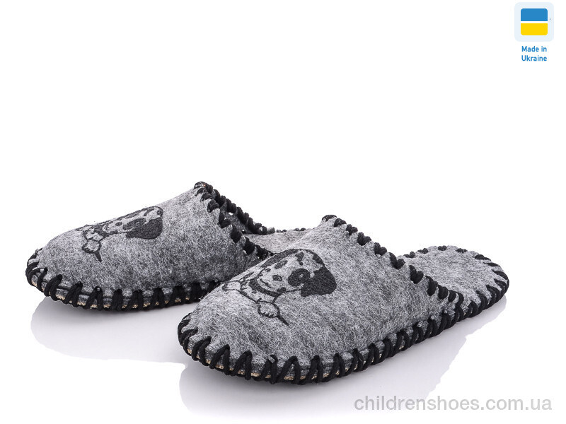 Тапки Vends 208W серый