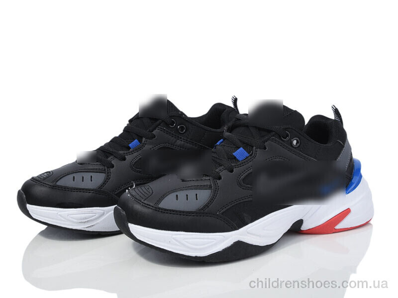 Кроссовки N.ke HD62-B1897-14 black-blue
