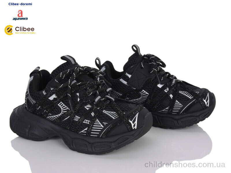 Кроссовки A26525 black Clibee-Doremi / p. 31-37 / 7пар