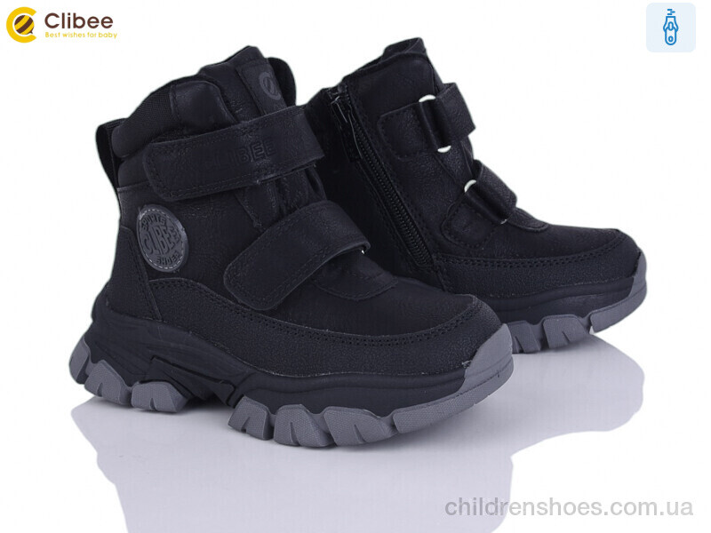 Ботинки Clibee HB399 black-grey