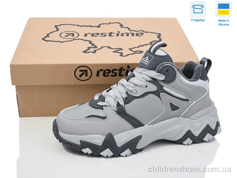 Кроссовки Restime CWZ24247 grey
