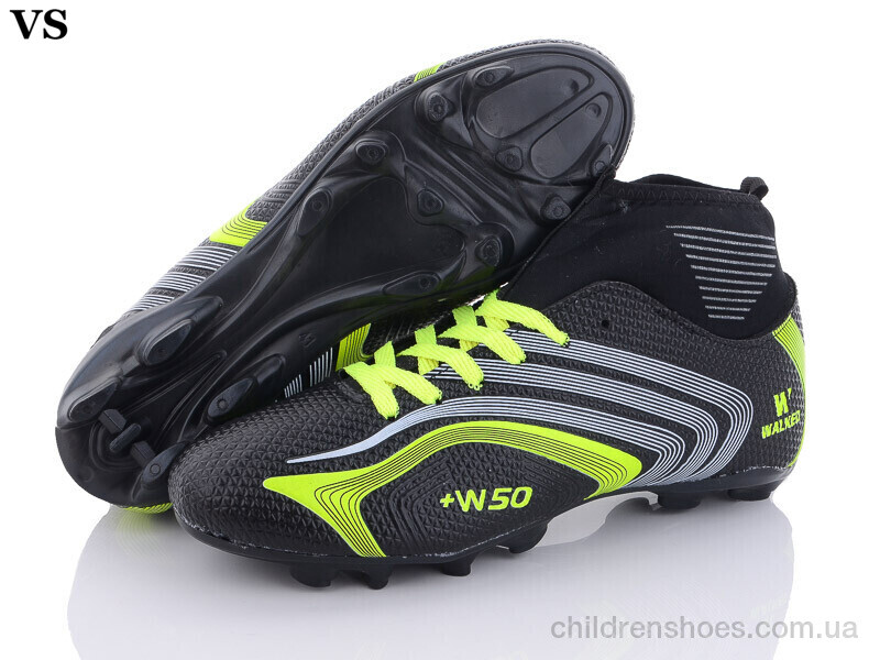 Футбольная обувь Walked black VS / p. 40-44 / 8пар