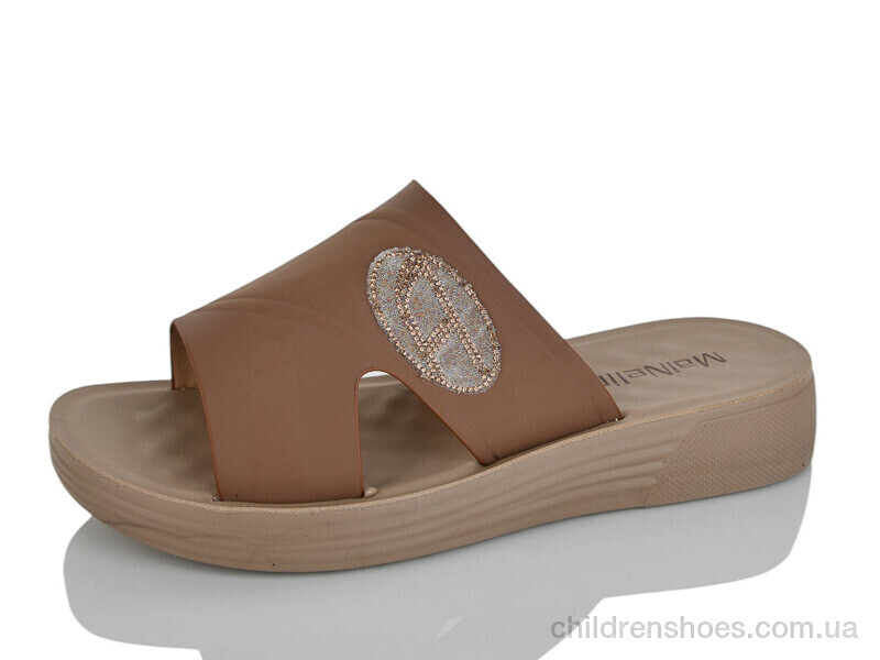 Шлепки женские Mainelin 2598 brown