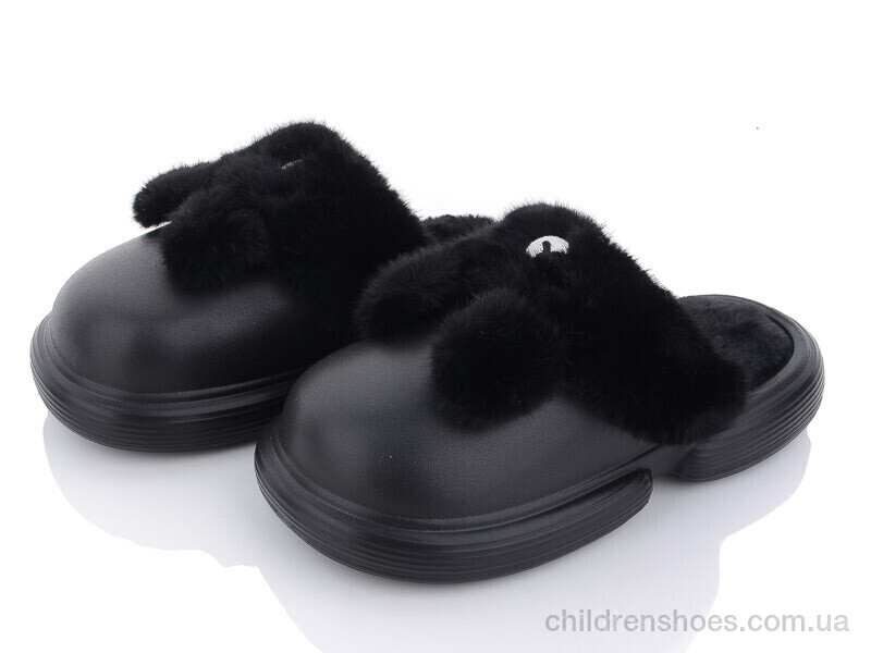 Тапки No brand 2336-3 black