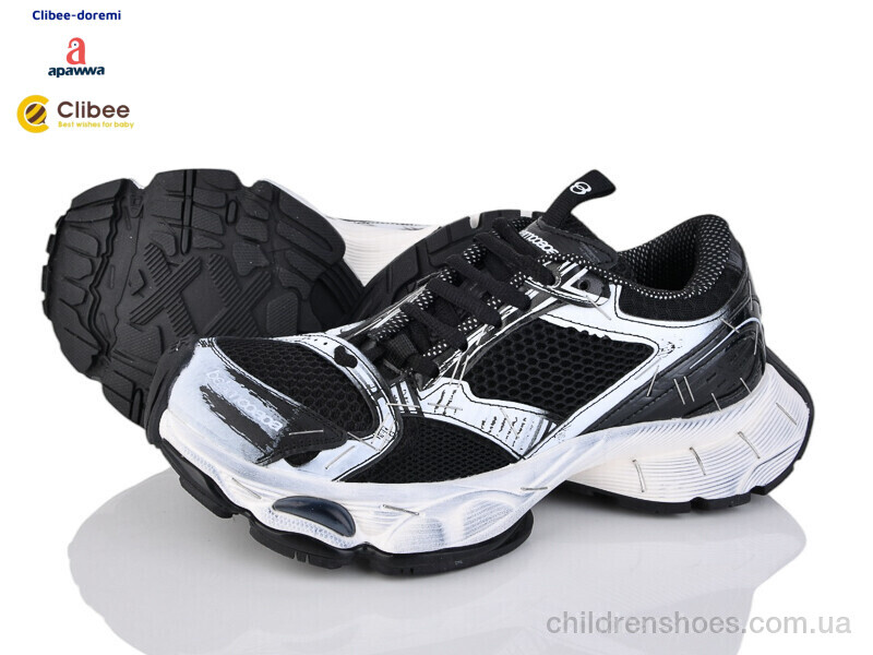 Кроссовки Apawwa D25888 black