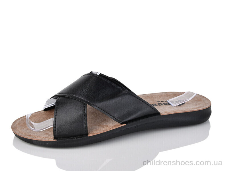 Шлепки Demur 2402 black