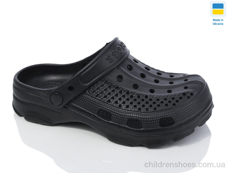 Кроксы Cross SV021 чорний