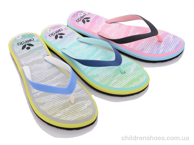 Шлепки женские Aierda H52 mix