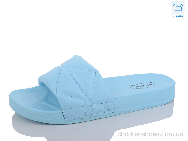 Шлепки женские AISIDA X42-5 blue