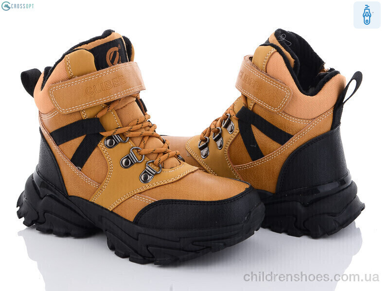 Ботинки Clibee HC357 camel-black