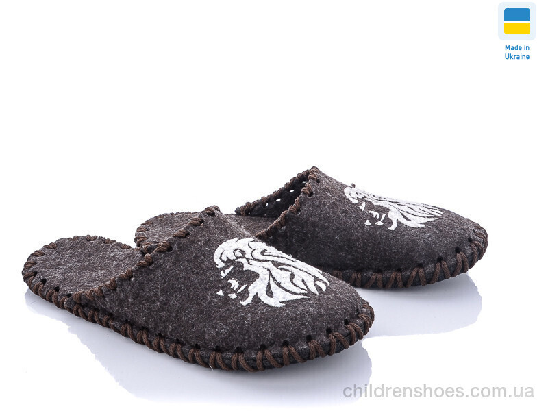 Тапки Vends 309М коричневий