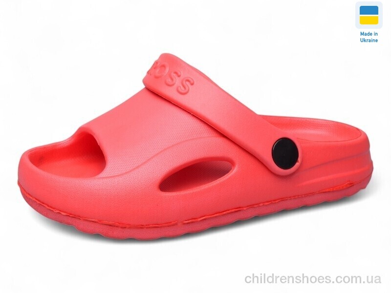 Шлепки детские Cross H9 червоний