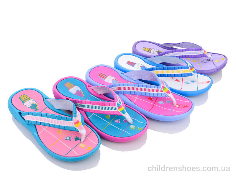 Шлепки женские Sydney 721-26 mix