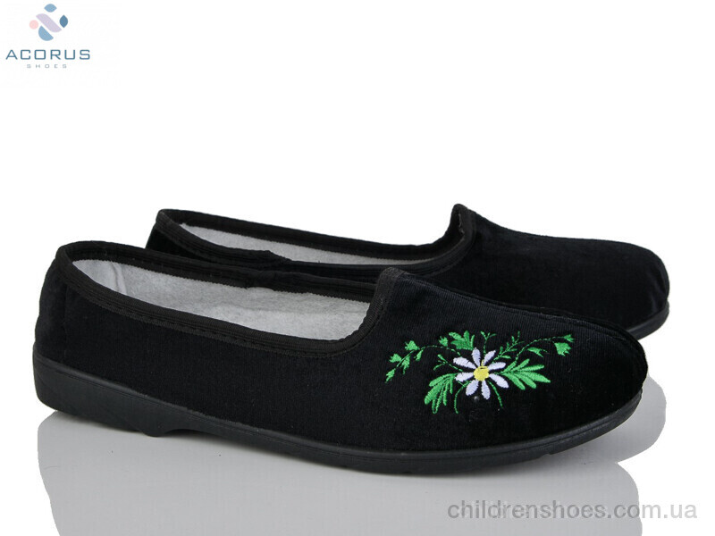 Тапки No brand Гофра чорний