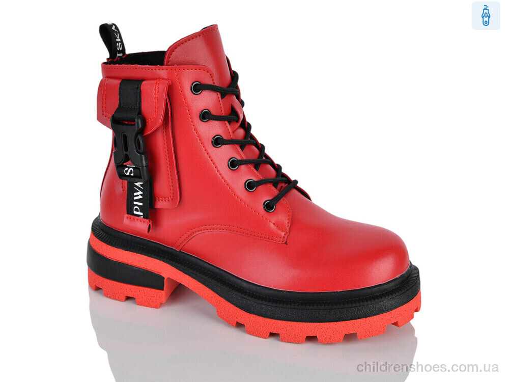 Ботинки 197-36 red DINO ALBAT / p. 36-41 / 8пар