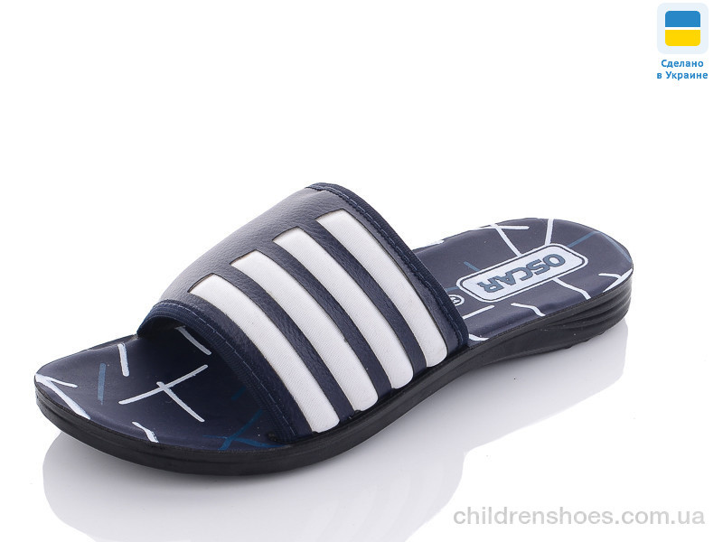 Шлепки Oscar S39 blue