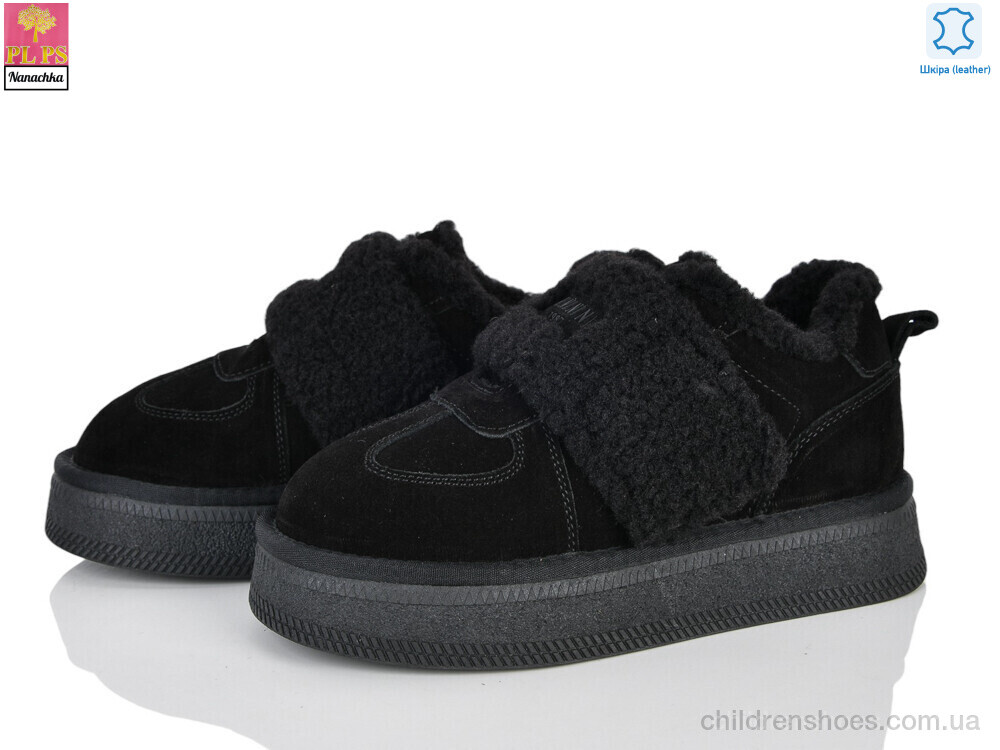 Кроссовки GF2647 black PLPS-Nanachka / p. 36-40 / 6пар