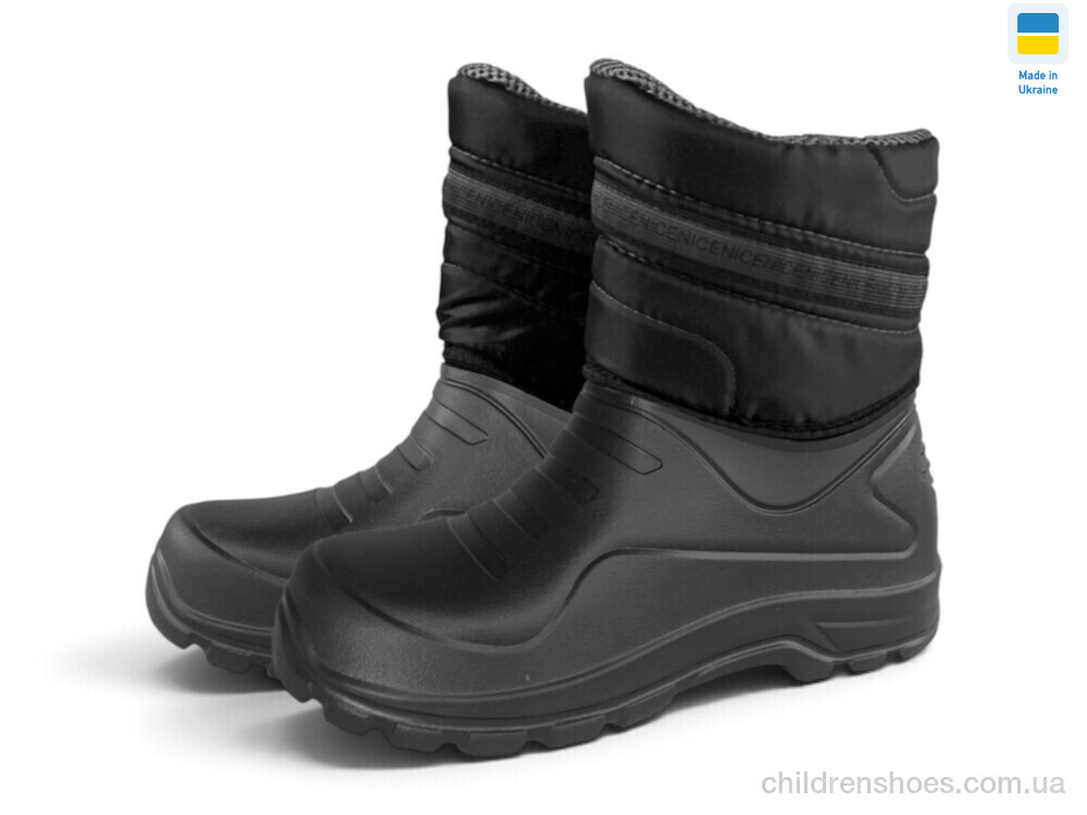 Сапоги из пены СМ324 чоний Rai shoes / p. 41-46 / 8пар