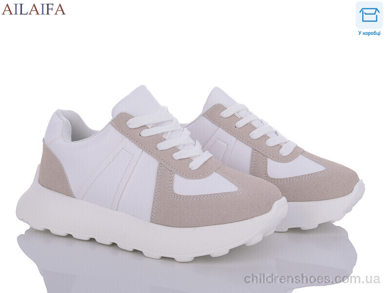 Кроссовки No brand 2395-2 white піна