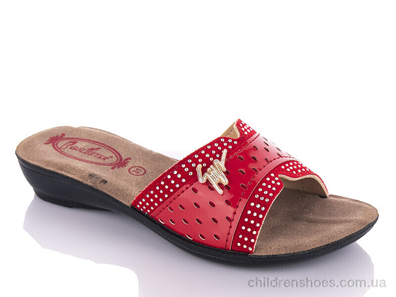 Шлепки K26-810 red (30-35) DeMur / p. 30-35 / 6пар