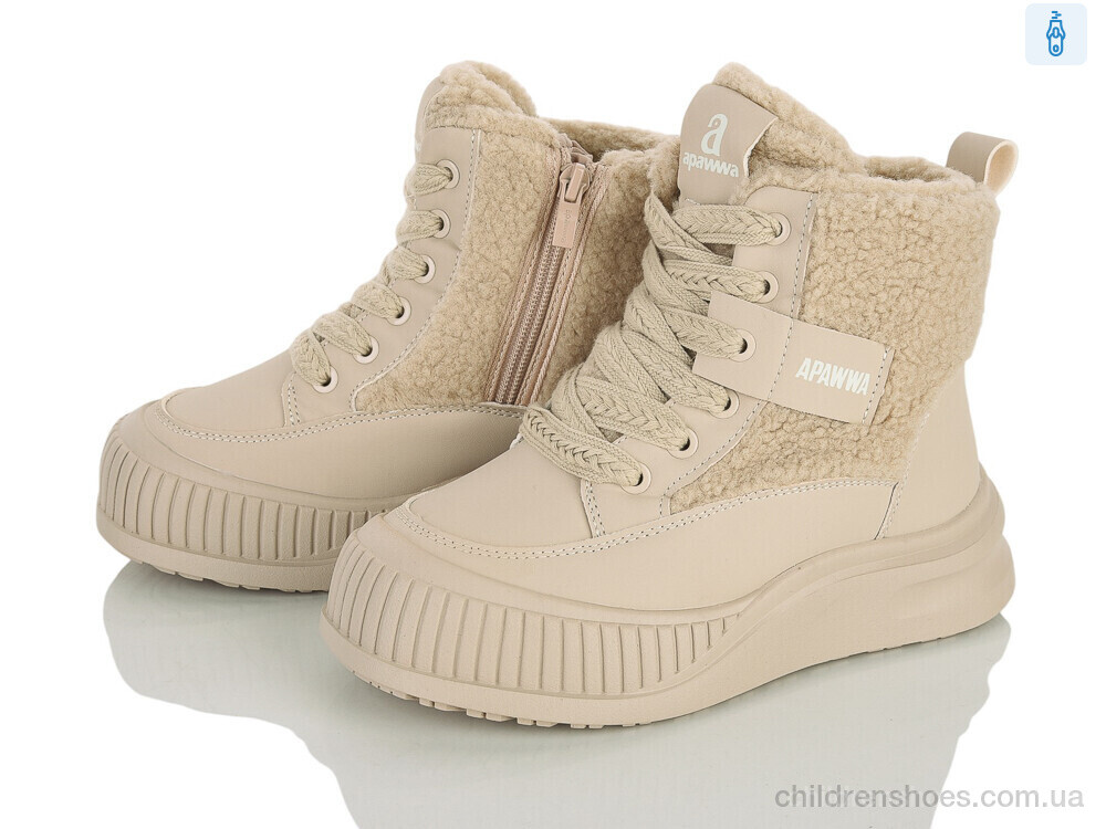 Ботинки ABD1343R-1 beige Clibee-ShoSho / p. 33-38 / 8пар