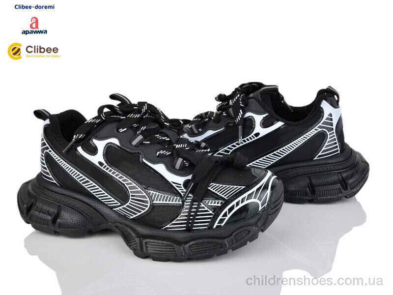 Кроссовки Apawwa T603M black