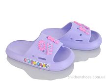 Шлепки 2103 violet BABYSHOP / p. 24-35 / 6пар