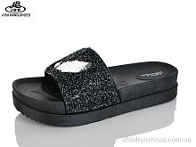 Шлепки 01-752 black Jibukang / p. 36-41 / 12пар