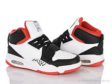 Кроссовки LC803 black-red Clibee-ShoSho / p. 32-37 / 6пар