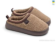 Тапки UD73021 Br коричневий (тедді) Rai shoes / p. 37-41 / 6пар