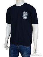 Футболка 3188-59 navy Мир / p. 3XL-6XL / 4пар