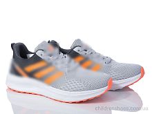 Кроссовки HD32(173-6) grey-orange Violeta / p. 36-41 / 8пар