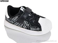 Кроссовки 01-921C black Super Gear / p. 20-25 / 12пар