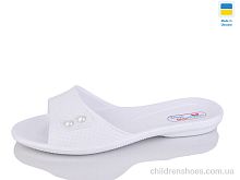 Шлепки 107 білий Lot Shoes / p. 36-40 / 10пар