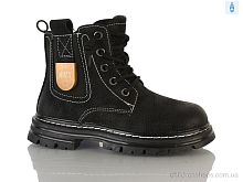 Ботинки Y163(2117B) black DINO ALBAT / p. 32-37 / 6пар