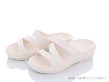 Шлепки W407-2 white Violeta / p. 36-41 / 8пар