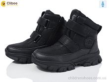 Ботинки HC369 black Clibee / p. 32-37 / 6пар