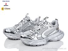 Кроссовки A1335 white-silver Clibee-Doremi / p. 35-39 / 5пар
