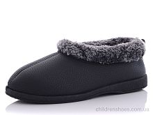 Тапки К2205 черный Slippers / p. 38-42 / 6пар