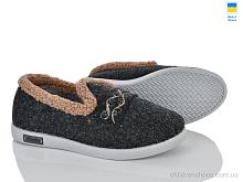 Тапки Кредо 26-39 бабуся жіночі чорний Vladimir / p. 37-42 / 7пар