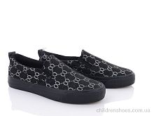 Слипоны 20-886-1 black Violeta / p. 36-41 / 8пар