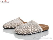 Шлепки N12 khaki Veagia-ADA / p. 36-40 / 8пар