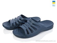 Шлепки L104 синій Inblue / p. 40-45 / 8пар