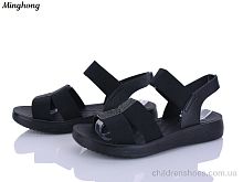 Босоножки 7721 black Minghong / p. 37-42 / 8пар