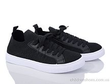 Кроссовки 20-1025-1 black Violeta / p. 36-41 / 8пар