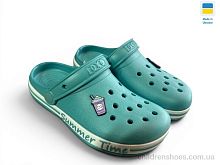 Кроксы 328 аква Rai shoes / p. 33-36 / 8пар