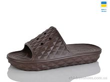 Шлепки B117 шоколад M&L  Alex13 / p. 36-41 / 8пар
