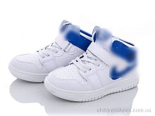Кроссовки Y49-0141B white-blue Violeta / p. 32-37 / 6пар