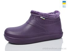 Галоши 7004 т.фіолет Крок / p. 37-41 / 8пар